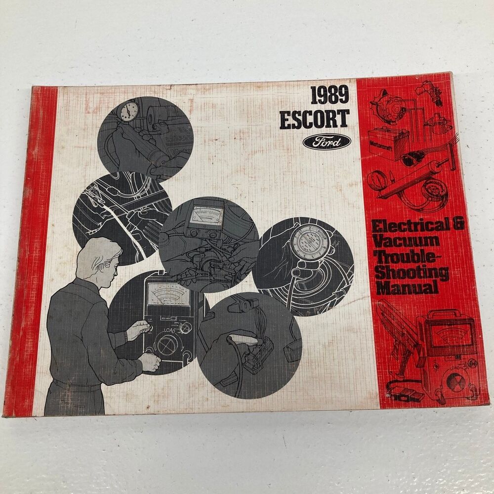 Ford Escort Electrical Vacuum Trouble-Shooting Manual 1989